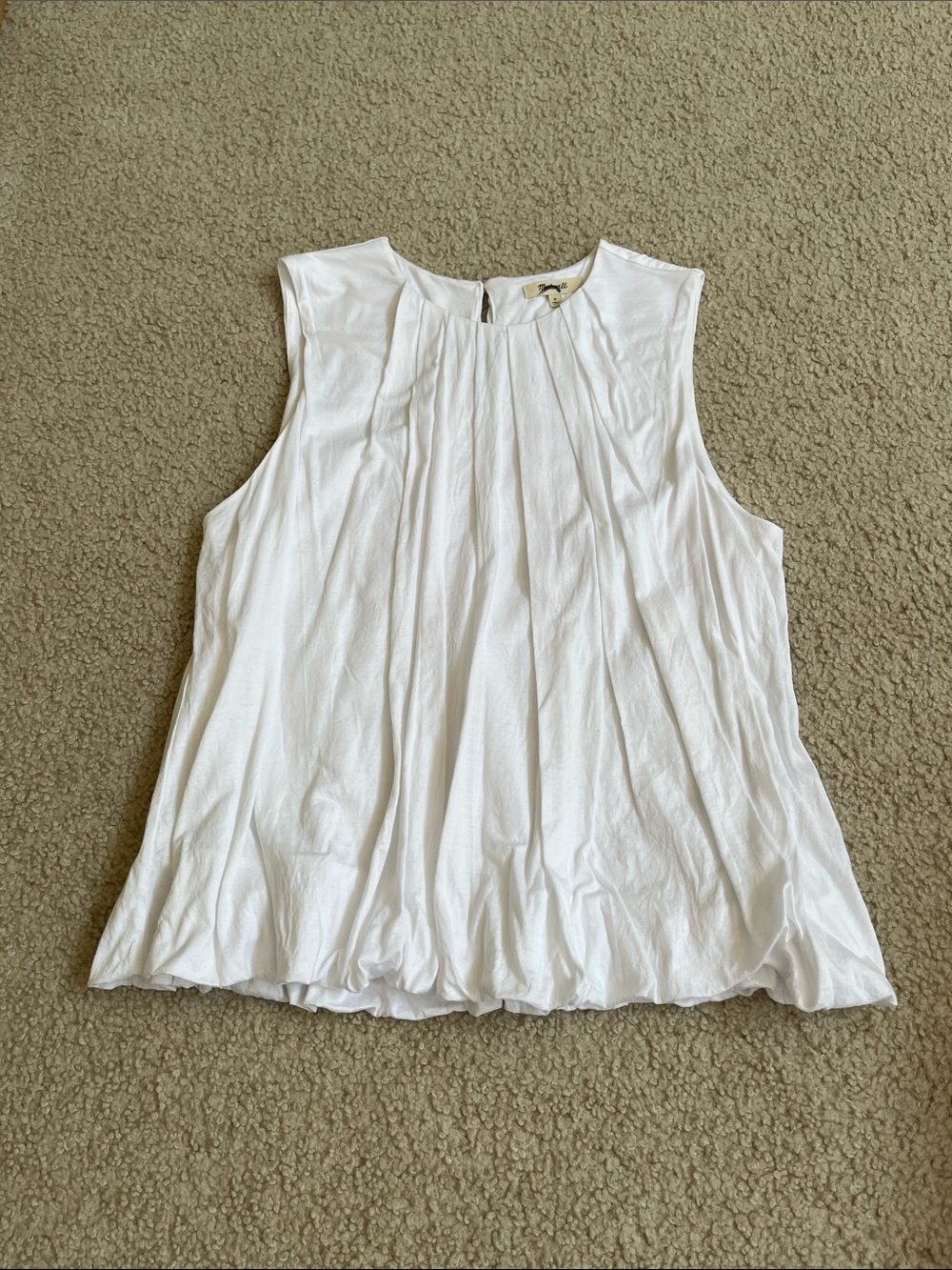 Madewell Sleeveless Blouse Top M